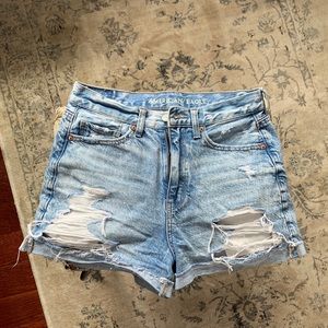 american eagle mom shorts